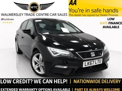 Used Seat Leon FR 150 HP (110 kW) 2017 Black Hatchback