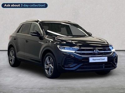 Black Used 2025 VW T-Roc R-line SUV | £26,980 (Fair price)