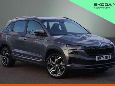 Used Skoda Karoq SportLine 147 HP (108 kW) 2024 Grey SUV