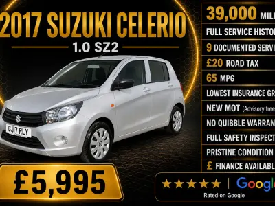 Used Suzuki Celerio 67 HP (49 kW) 2017 Silver Hatchback