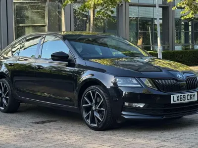 Used Skoda Octavia SportLine 150 HP (110 kW) 2019 Black Hatchback