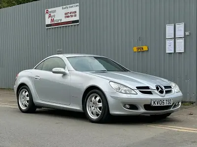 Used Mercedes SLK200 163 HP (119 kW) 2005 Silver Cabriolet