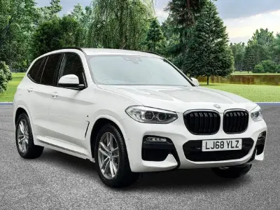 Begagnad BMW X3 M Sport 190 HK (139 kW) 2018 Vit SUV