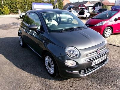 Used Fiat 500 Lounge 2017 Grey Hatchback