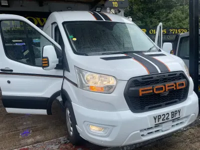 Used Ford Transit Trend 130 HP (95 kW) 2022 White Van