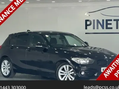 Used BMW 118 Sport Line 136 HP (100 kW) 2017 Black Hatchback