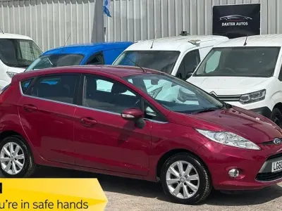 Used Ford Fiesta Zetec 2010 Red Hatchback