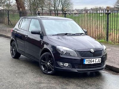 Used Skoda Fabia 105 HP (77 kW) 2014 Black Hatchback