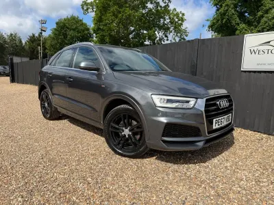 Used Audi Q3 S-Line 184 HP (135 kW) 2017 Grey SUV