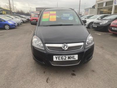 Used Vauxhall Zafira 2013 Black MPV