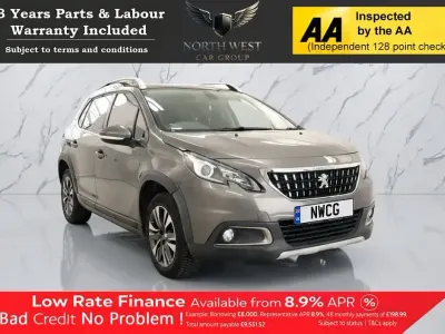 Used Peugeot 2008 Allure Premium 82 HP (60 kW) 2018 Grey SUV