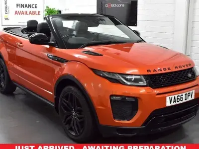 Begagnad Land Rover Range Rover evoque HSE Dynamic 180 HK (132 kW) 2017 Orange Cab
