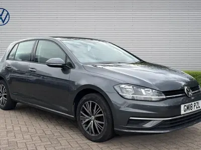 Used VW Golf VII SE 110 HP (80 kW) 2018 Grey Hatchback