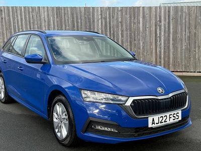 Blue Used 2022 Skoda Octavia SE Technology Estate | £12,575 (Fair price)