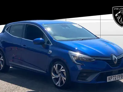 Used Renault Clio RS Line 90 HP (66 kW) 2022 Blue Hatchback