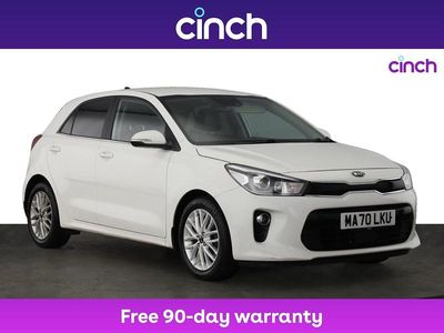 White Used 2020 Kia Rio Hatchback | £10,229 (Fair price)