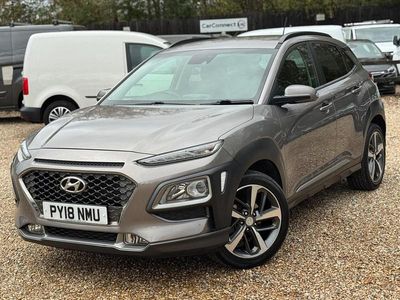 Grey Used 2018 Hyundai Kona Premium SUV | £9,995 (Fair price)