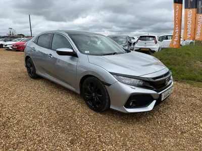 Used Honda Civic Prestige 182 HP (133 kW) 2019 Silver Hatchback