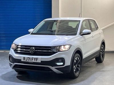 Used VW T-Cross S 95 HP (69 kW) 2022 White SUV