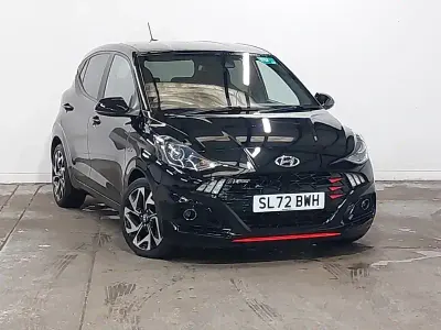 Used Hyundai i10 N Line 100 HP (73 kW) 2022 Black Hatchback