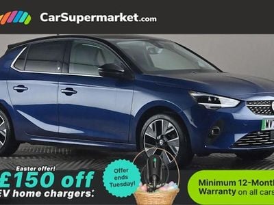 Used Vauxhall Corsa-e Elite 100 kW (136 HP) 2020 Blue Hatchback