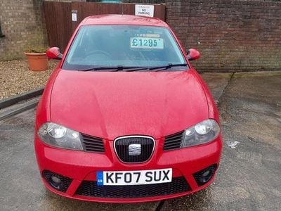 Used Seat Ibiza Reference 70 HP (51 kW) 2007 Red Hatchback