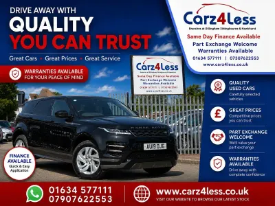 Used Land Rover Range Rover evoque R-Dynamic 2019 Black SUV