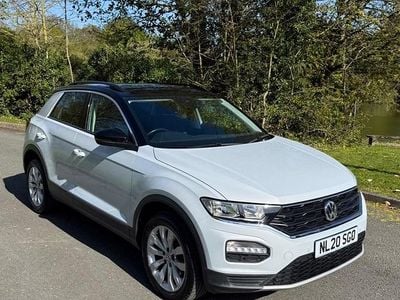 Used VW T-Roc SE 150 HP (110 kW) 2020 Silver SUV