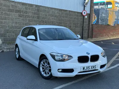 Used BMW 116 Efficient Dynamics 2015 White Hatchback