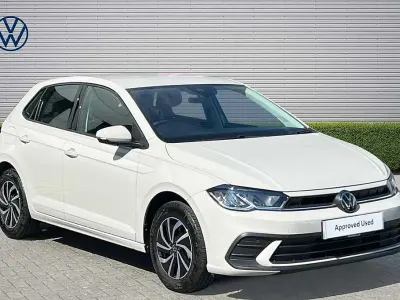 Used VW Polo Life 95 HP (69 kW) 2023 Ascot grey Hatchback