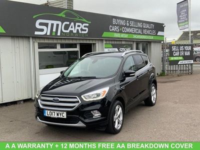 Black Used 2017 Ford Kuga Titanium SUV | £11,250 (Fair price)