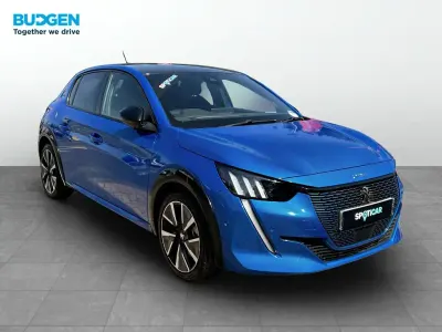 Used Peugeot e-208 Premium 100 kW (136 HP) 2022 Blue Hatchback