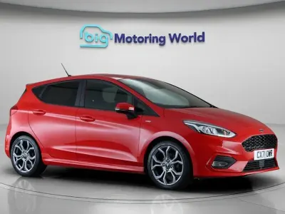 Used Ford Fiesta ST-Line 125 HP (91 kW) 2021 Red Hatchback