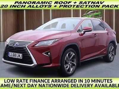 Red Used 2018 Lexus RX450hL Estate | £26,333 (Good price)