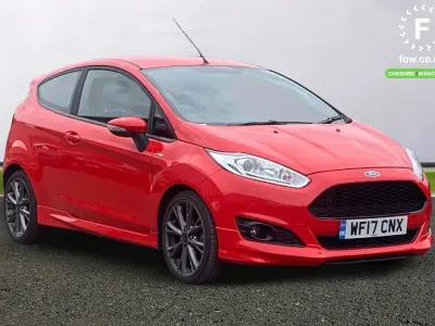Used Ford Fiesta ST-Line 125 HP (91 kW) 2017 Red Hatchback