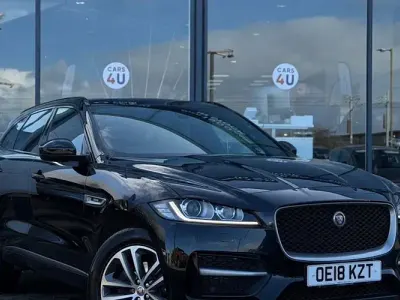Used Jaguar F-Pace R-Sport 180 HP (132 kW) 2018 Black SUV