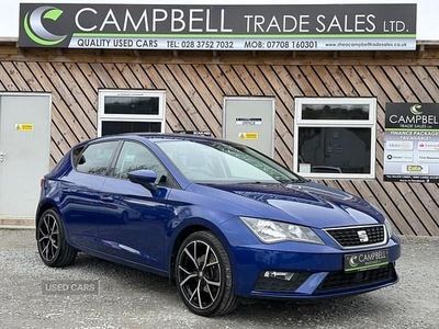 Begagnad Seat Leon SE Dynamic 115 HK (84 kW) 2019 Blå Halvkombi