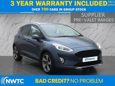 Used Ford Fiesta Active 125 HP (91 kW) 2019 Blue Hatchback