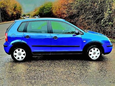 Used VW Polo S 64 HP (47 kW) 2004 Blue Hatchback