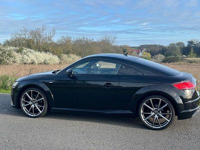 Used Audi TT Black Edition 184 HP (135 kW) 2017 Black Coupe