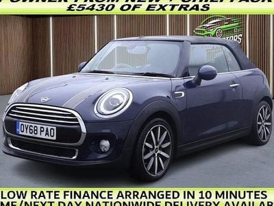 Blue Used 2018 Mini Cooper Cabriolet Cabriolet | £10,577 (Good price)