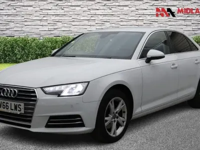 Used Audi A4 Sport 150 HP (110 kW) 2017 White Sedan