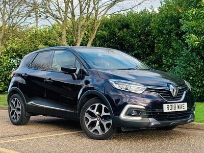 Mauve/black Used 2018 Renault Captur Signature S SUV | £7,290 (Good price)