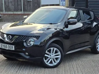 Used Nissan Juke N-Connecta 117 HP (86 kW) 2016 Black SUV