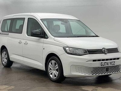 White Used 2024 VW Caddy Maxi MPV | £24,995 (Expensive)