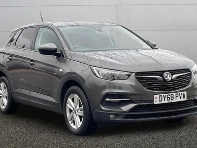 Used Vauxhall Grandland X S 120 HP (88 kW) 2018 Grey SUV