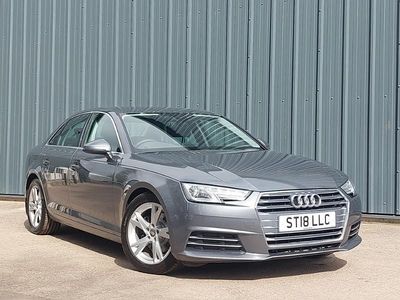 Usado Audi A4 Sport 150 CV (110 kW) 2018 Gris Berlina