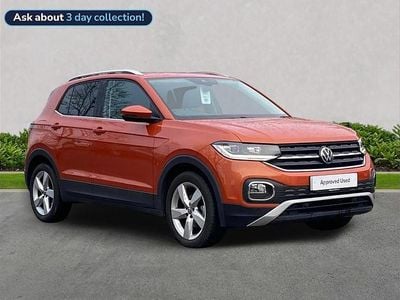 Used VW T-Cross SEL 110 HP (80 kW) 2023 Orange SUV