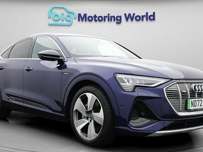 Used 2022 Audi e-tron Sportback S-Line SUV | £24,200 (Fair price)