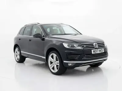 Used VW Touareg R-line Plus 204 HP (150 kW) 2017 Black SUV